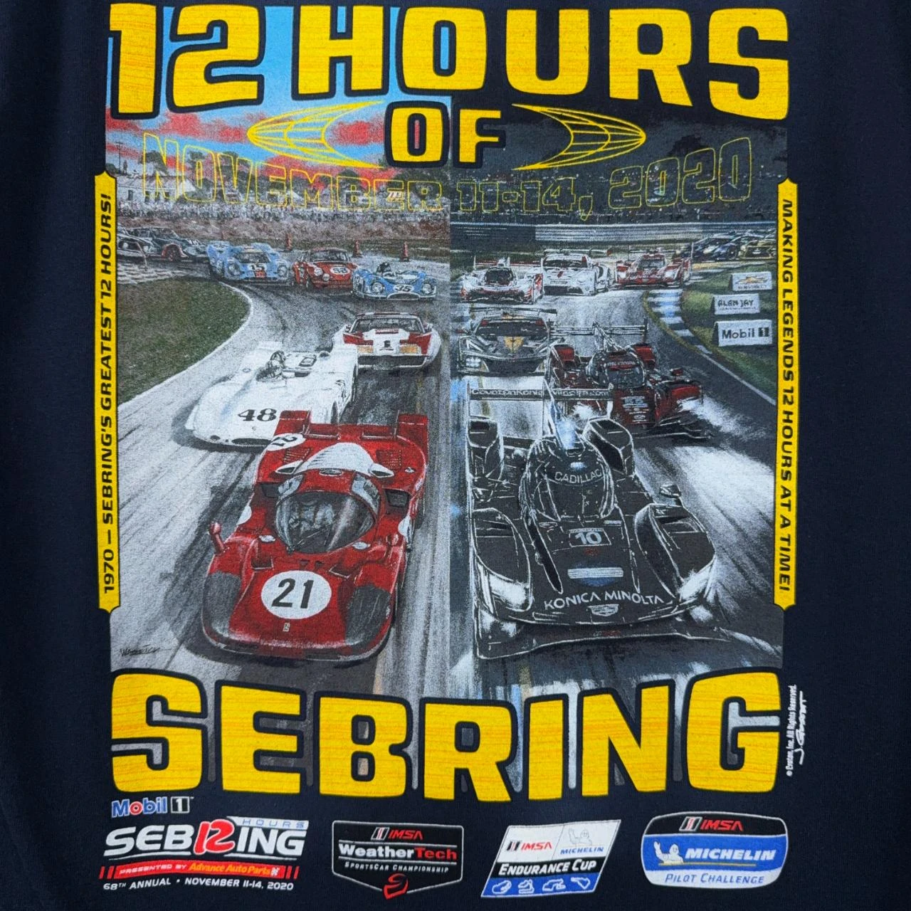 Gildan Sebring 12 Hours Racing T-Shirt M – photo 4